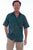 Scully Mens Deep Sea 100% Cotton Leaf Batik S/S Shirt
