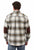 Scully Mens Flannel Plaid Olive 100% Cotton L/S Shirt