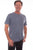 Scully Mens Denim 100% Cotton Henley S/S T-Shirt