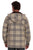 Scully Mens Sherpa Lined Corduroy Blue/Tan 100% Cotton Hoodie