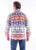 Scully Mens Aztec Southwest Santa Fe 100% Cotton L/S Shirt