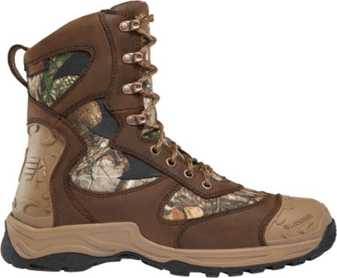 Lacrosse Mens Atlas Realtree Edge 800G Realtree Edge Nubuck Hunting Boots