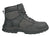 Hoss Boots Mens Carter Black Leather/Nylon Full-Grain Work Boots