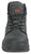 Hoss Boots Mens Carter Black Leather/Nylon Full-Grain Work Boots