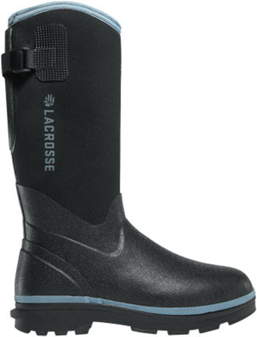 Lacrosse Alpha Range Womens Black Neoprene 12in 5mm Work Boots