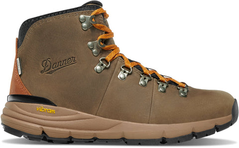 Danner Womens Mountain 600 4.5in Chocolate Chip/Golden Oak Suede Hiking Boots