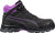 Puma Safety Womens Stepper 2.0 Mid ASTM EH Black/Purple Mesh Work Boots 8 M