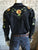 Rockmount Mens Floral Gabardine Black 100% Cotton L/S Shirt