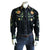 Rockmount Mens Floral Gabardine Black 100% Cotton L/S Shirt
