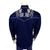 Rockmount Mens Guitar Boot and Hat Navy 100% Cotton L/S Shirt