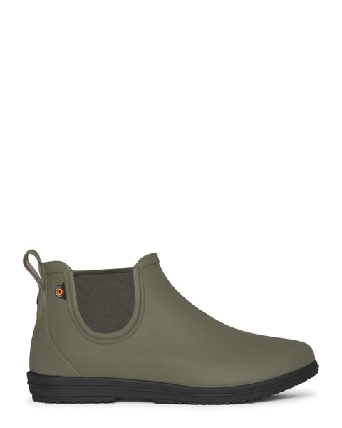 bogs-womens-sweetpea-ii-chelsea-dark-green-rubber-rain-boots-the