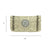 American West Womens Lariats and Lace Sand Leather Trifold Wallet