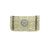 American West Womens Lariats and Lace Sand Leather Trifold Wallet