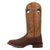 Laredo Mens Cullen Dark Brown/Tan Leather Cowboy Boots