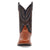 Laredo Mens Vapor Cognac/Black Leather 11in Cowboy Boots