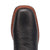 Laredo Mens Alloy Black/Tan Leather Cowboy Boots