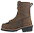 Hoss Boots Mens Cross Cut Logger Brown Leather Work Boots