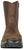 Hoss Boots Mens Recon 8in Side Zip CT Brown Leather Work Boots