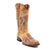 Ferrini Womens Dreamer D-Toe Antique Saddle Leather Cowboy Boots