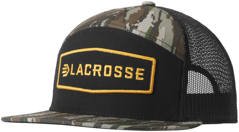 Lacrosse Unisex Original Black/Realtree Cotton Blend Trucker Cap