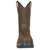 Hoss Boots Mens Recon 11in Wellington CT WP Brown Leather Work Boots