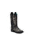 Corral Womens Square Toe Inlay Black Python 11.5in Cowboy Boots