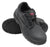 Avenger Mens Black Leather Comp Toe 7119 Oxford Work Shoes