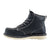 Avenger Mens Mid Wedge Black Leather Work Boots