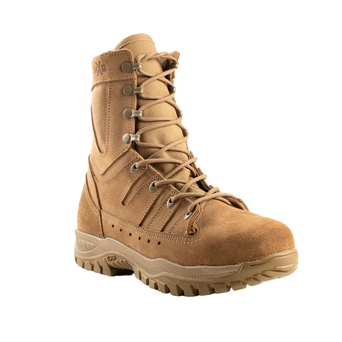 Belleville Mens Flyweight MXG Steel Toe Coyote Leather Tactical Boots