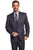 Circle S Mens Charcoal Polyester Vegas Sportcoat Jacket Blazer 46 R