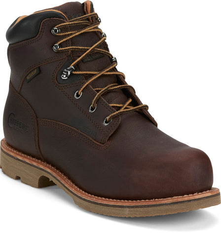 Chippewa Mens Serious Plus 6in WP Met Guard CT PR Briar Oiled Leather Work Boots 11 EE