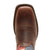Durango Mens Brown Leather Texas Flag Pull On Saddle Cowboy Boots