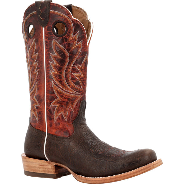 Durango Men's 13 in. Rebel Frontier Western Boots, Flaxen Brown
