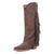 Dingo Womens Spirit Trail Brown Suede Cowboy Boots 6 M