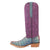 Dingo Womens Caterina Purple/Blue Leather Cowboy Boots 6 M
