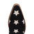 Dingo Womens Super Star Black Suede Cowboy Boots