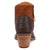 Dingo Womens Rickieie Brown Leather Ankle Boots