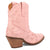 Dingo Womens Sweetheartie Pink Leather Cowboy Boots