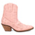 Dingo Womens Sweetheartie Pink Leather Cowboy Boots