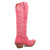 Dingo Womens Movin On Pink Suede Cowboy Boots