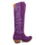 Dingo Womens Movin On Purple Suede Cowboy Boots
