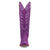 Dingo Womens Movin On Purple Suede Cowboy Boots