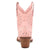 Dingo Womens Preciousie Pink Leather Cowboy Boots