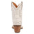 Dingo Womens Preciousie White Leather Cowboy Boots