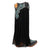 Dingo Womens Tequila Sunrise Black Suede Cowboy Boots