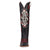 Dingo Womens Ace Of Spades Black Leather Cowboy Boots