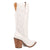 Dingo Womens Hensley White Leather 13in Cowboy Boots