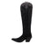 Dingo Womens Drama Queen Black Suede 18in Cowboy Boots