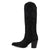 Dingo Womens Evita Black Suede 16in Cowboy Boots