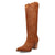 Dingo Womens Evita Camel Suede 16in Cowboy Boots